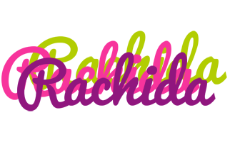 Rachida flowers logo