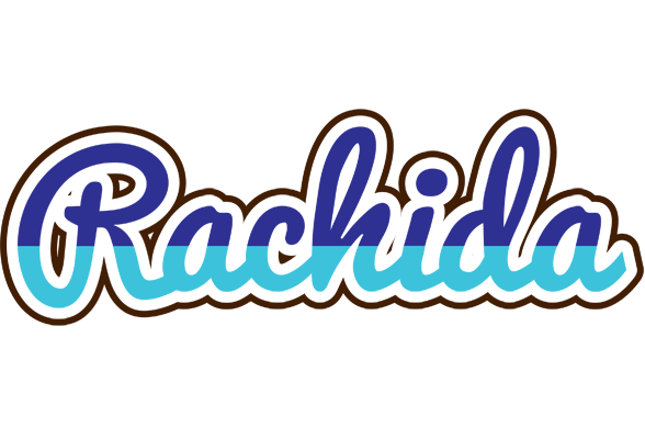 Rachida raining logo