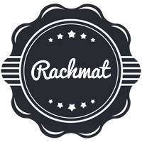 Rachmat badge logo