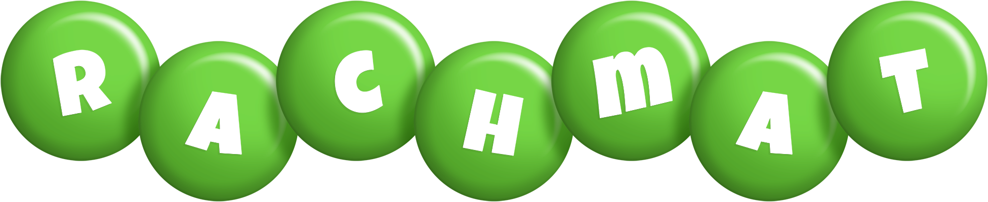 Rachmat candy-green logo