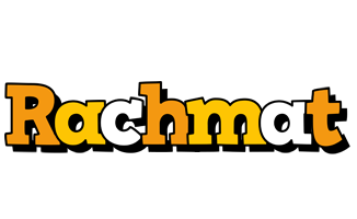 Rachmat cartoon logo