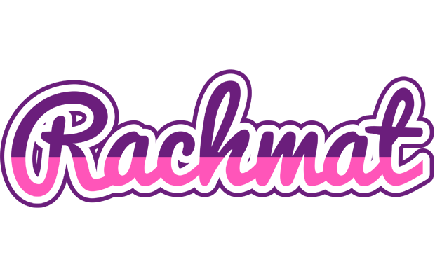 Rachmat cheerful logo