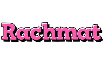 Rachmat girlish logo