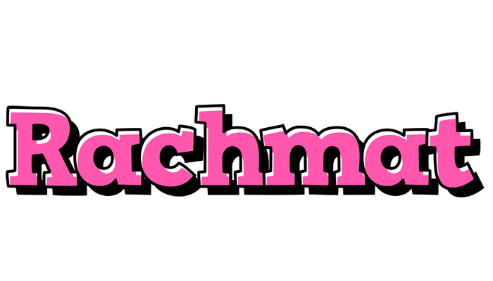 Rachmat girlish logo