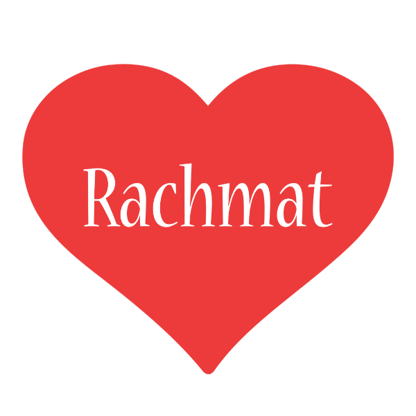 Rachmat love logo