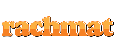 Rachmat orange logo