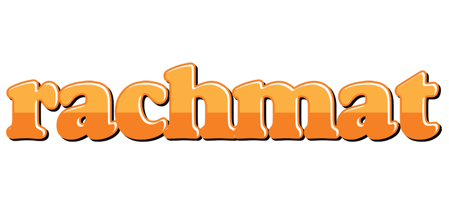 Rachmat orange logo