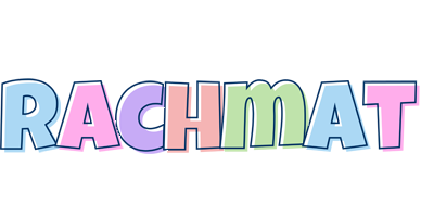 Rachmat pastel logo