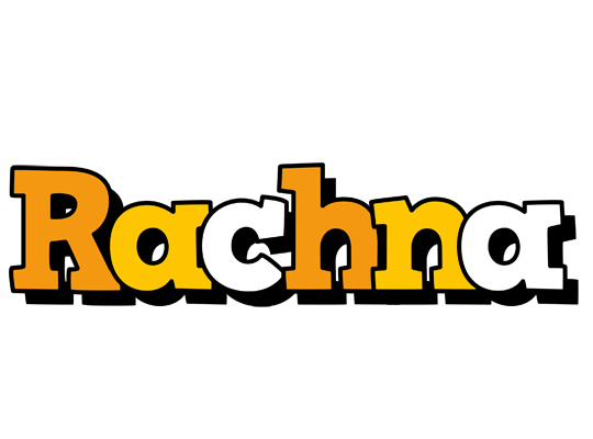 Rachna cartoon logo