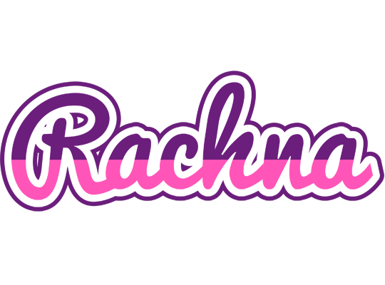 Rachna cheerful logo