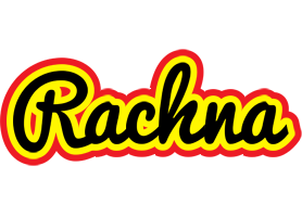 Rachna flaming logo