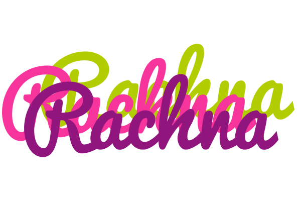 Rachna flowers logo