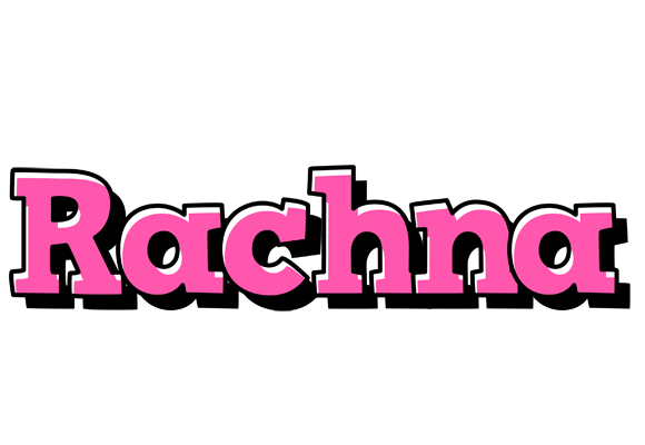 Rachna girlish logo