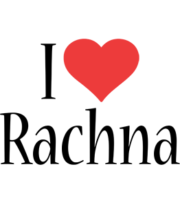 Rachna i-love logo