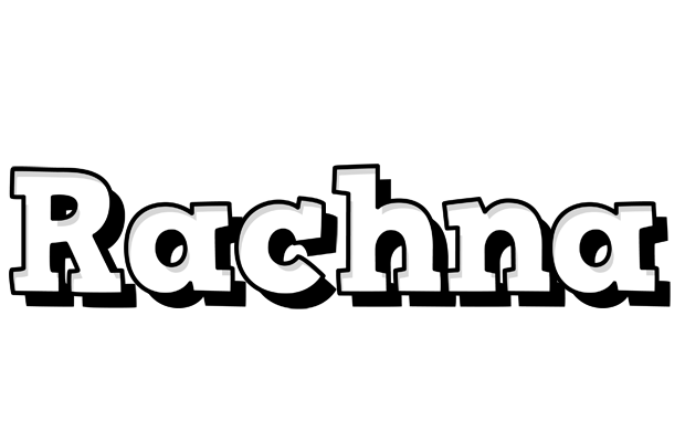 Rachna snowing logo