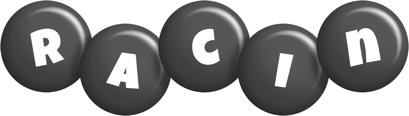 Racin candy-black logo