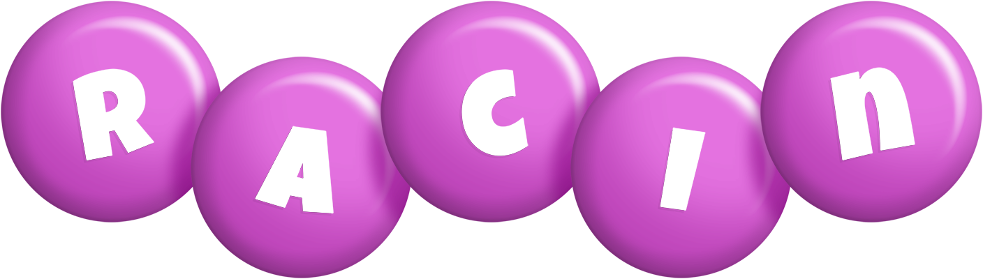 Racin candy-purple logo