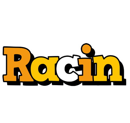 Racin cartoon logo
