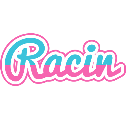 Racin woman logo