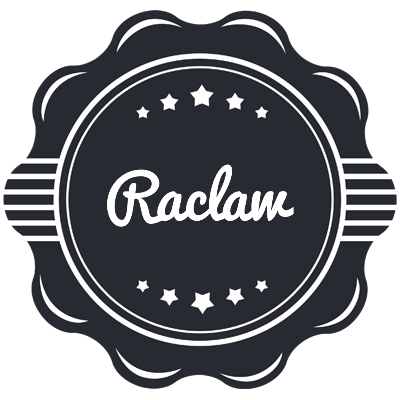 Raclaw badge logo