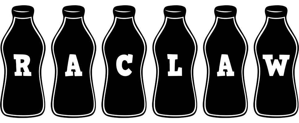 Raclaw bottle logo