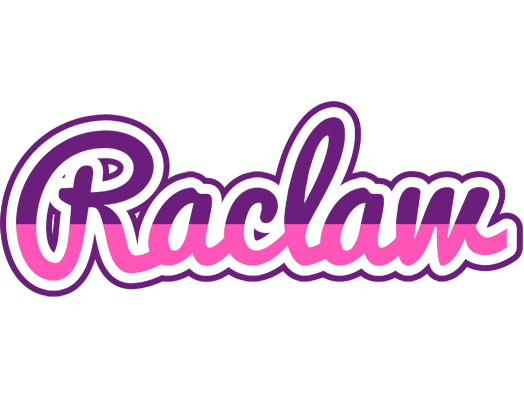 Raclaw cheerful logo