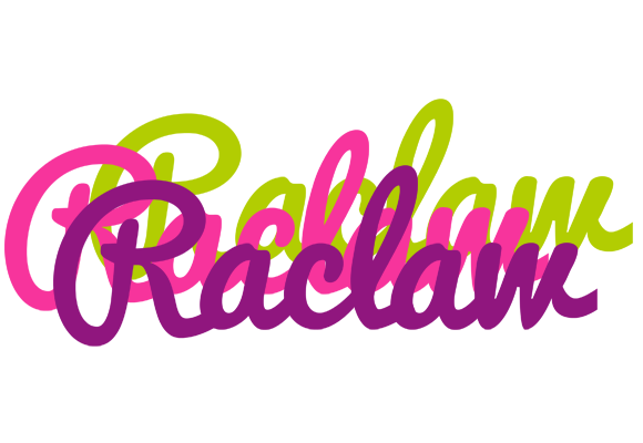 Raclaw flowers logo