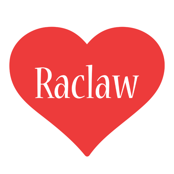 Raclaw love logo