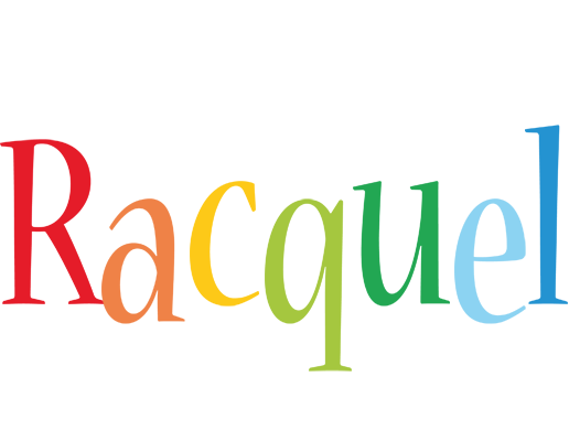 Racquel birthday logo