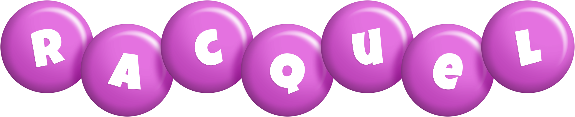 Racquel candy-purple logo