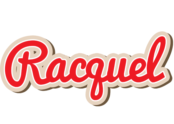 Racquel chocolate logo