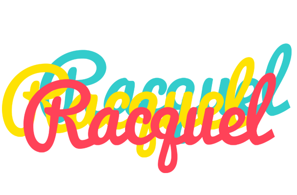 Racquel disco logo