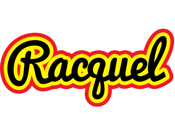 Racquel flaming logo