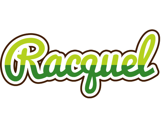 Racquel golfing logo