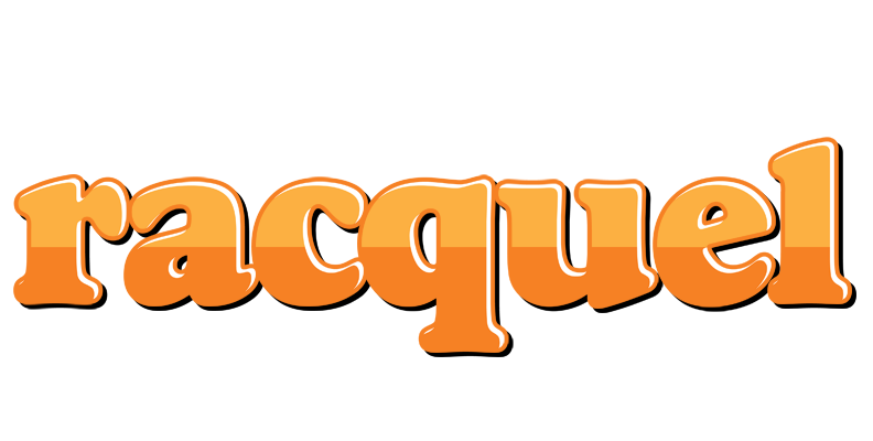 Racquel orange logo