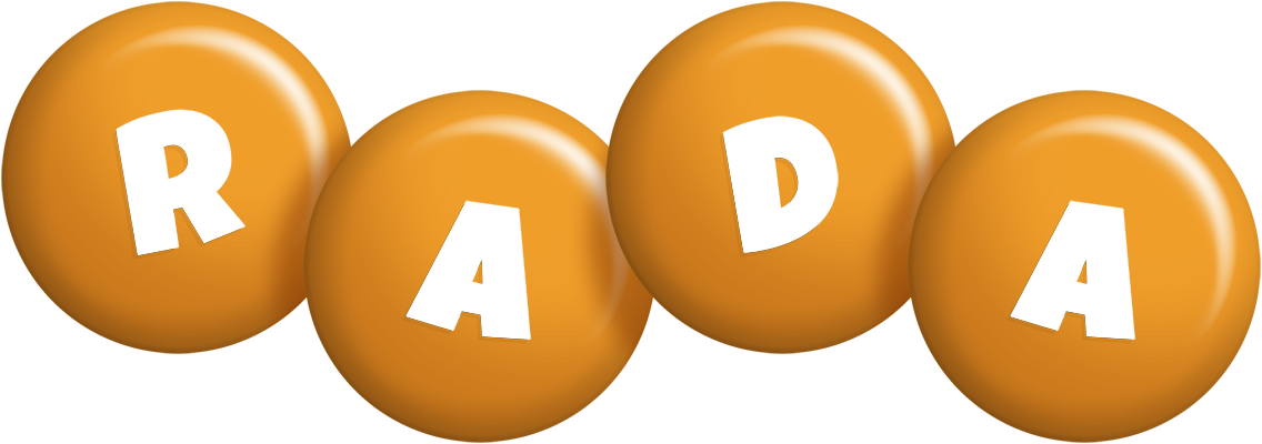 Rada candy-orange logo