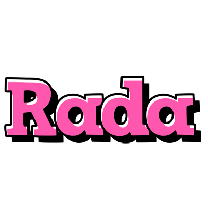 Rada girlish logo