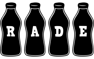 Rade bottle logo