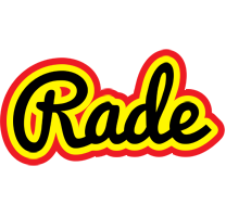 Rade flaming logo