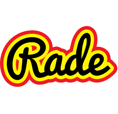 Rade flaming logo