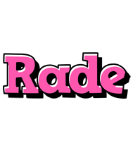 Rade girlish logo