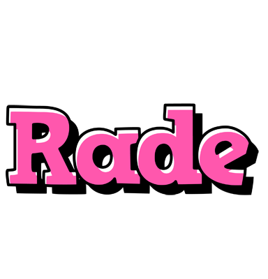 Rade girlish logo