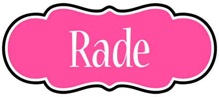 Rade invitation logo