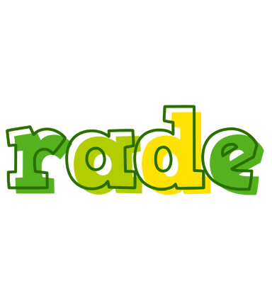 Rade juice logo