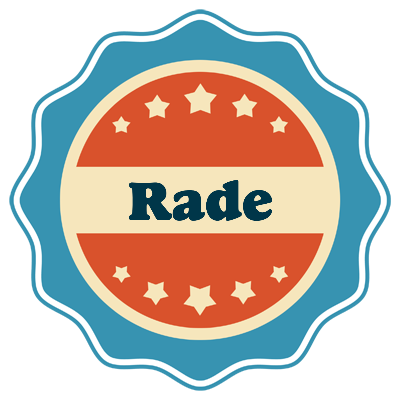 Rade labels logo