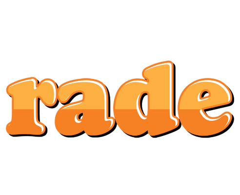Rade orange logo