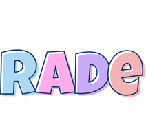 Rade pastel logo