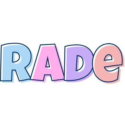 Rade pastel logo