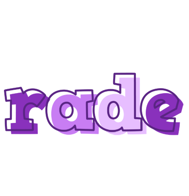 Rade sensual logo