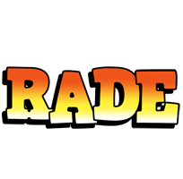 Rade sunset logo